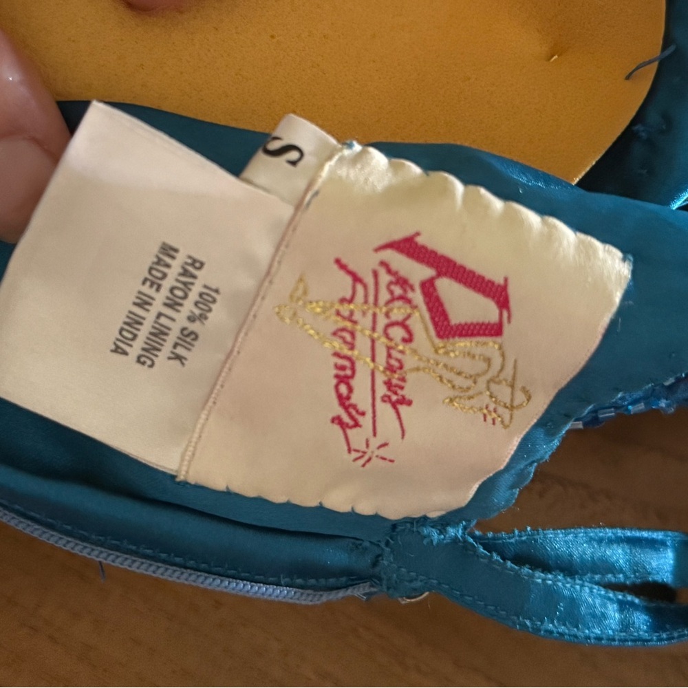 beautiful teal dress